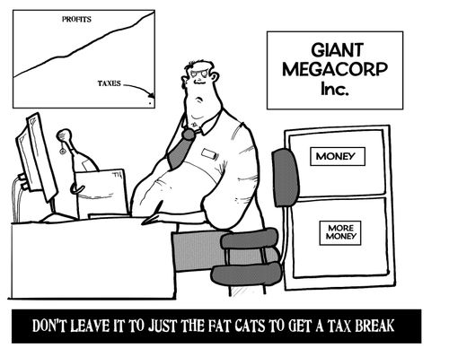 Don't leave it to just the fat cats to get a tax break.