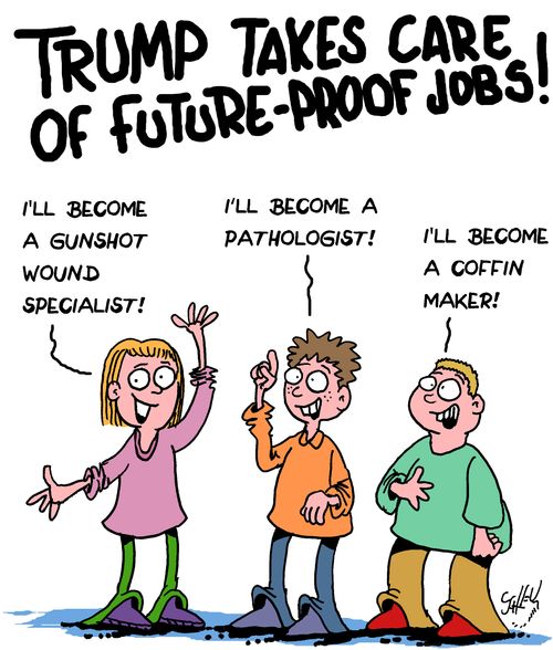 Trump takes care of future-proof jobs!