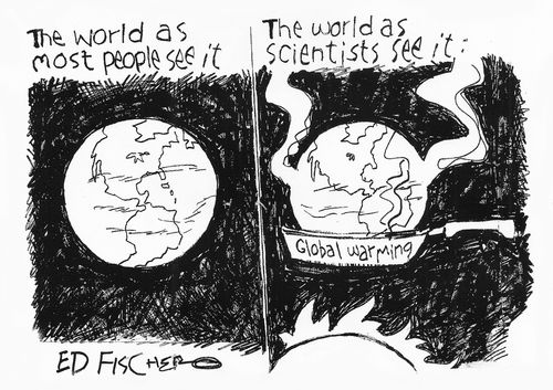 The World As Most People See It....The World As Scientists See it!