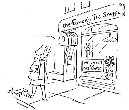 The Finicky Tea Shoppe - We cater to cat people.