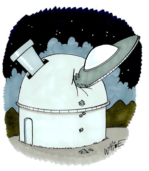 UFO/observatory