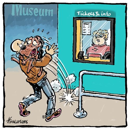 Scary things in the museum