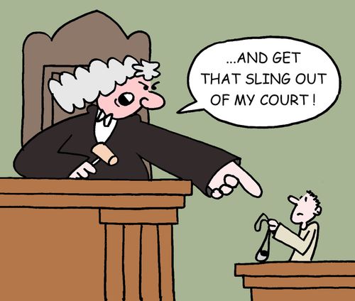 "...and get that sling out of my court."