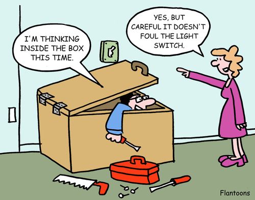 "Yes, but careful it doesn't foul the light switch."