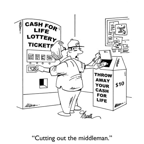 "Cutting out the middleman."