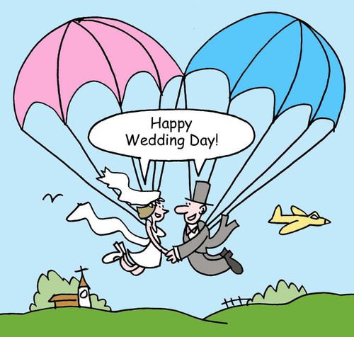 "Happy Wedding Day."