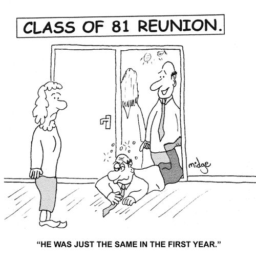 "He was just the same in the first year."
