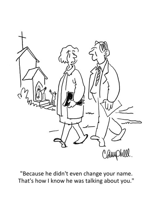 "Because he didn't even change your name. That's how I know he was talking about you."
