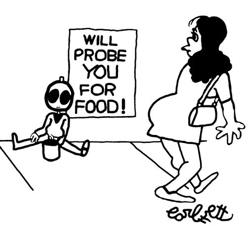 Will probe you for food!