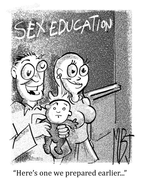Sex Education: "Here's one we prepared earlier..."