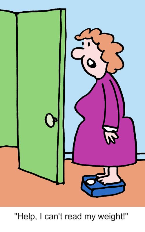 "Help, I can't read my weight!"