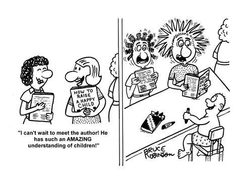 "I can't wait to meet the author! He has such an amazing understanding of children!"