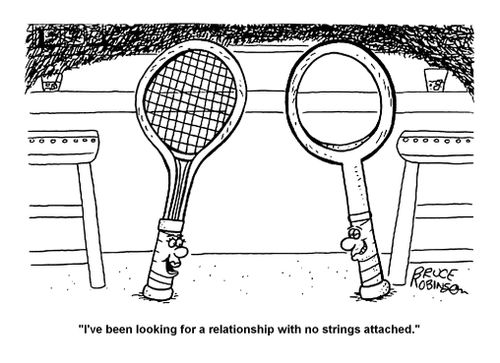 "I've been looking for a relationship with no strings attached."