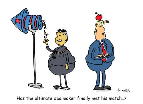 Had the ultimate dealmaker finally met his match...?
