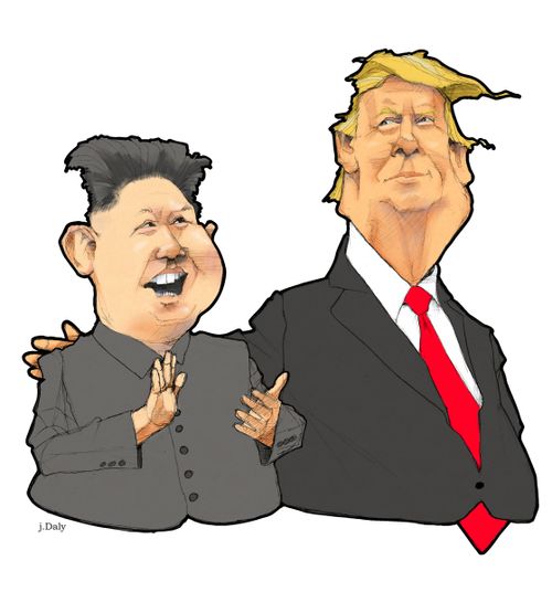 Kim Jong-un and Donald Trump: Frenemies
