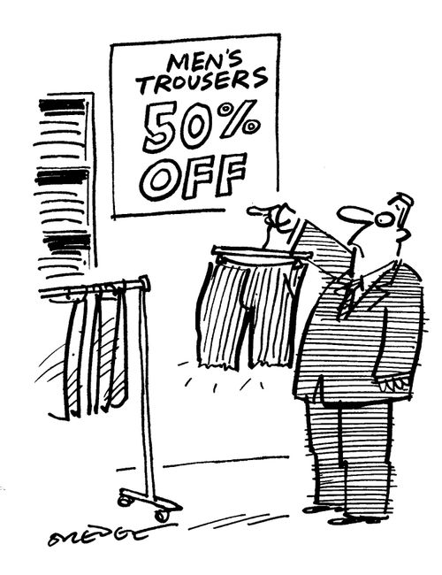 Men's Trousers - 50% Off