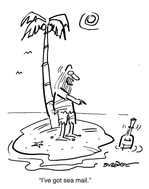 "I've got sea mail."
