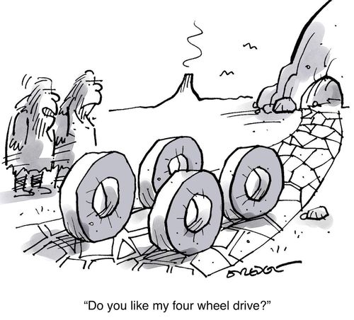 "Do you like my four wheel drive?"