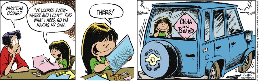 "I've looked everywhere and I can't find what I need, so I'm making my own."