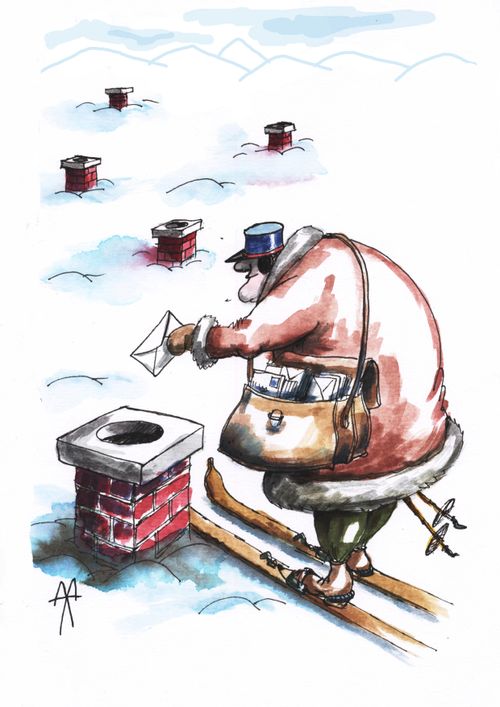 The Postman's Winter Delivery
