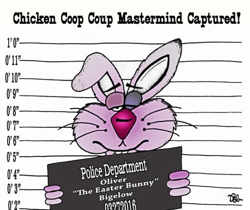 Chicken Coop Coup Mastermind Captured!