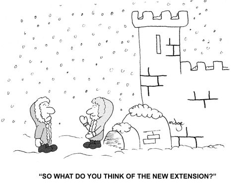 "So what do you think of the new extension?"