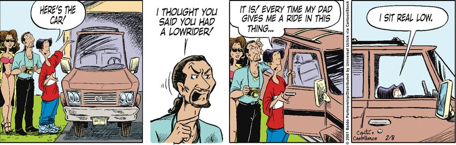"I thought you said you had a lowrider!"