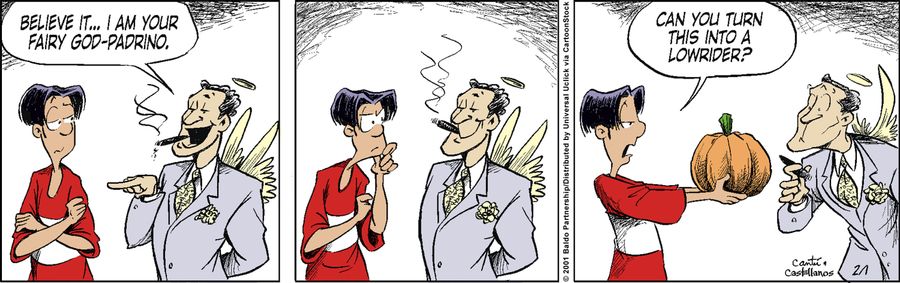 "Believe it...I am your fairy god-padrino."