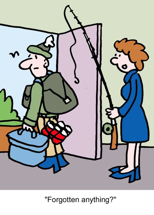 "Forgotten anything?"