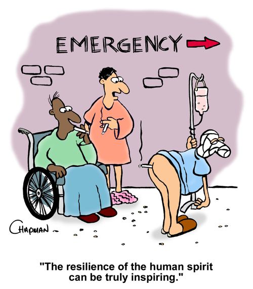 "The resilience of the human spirit can be truly inspiring."
