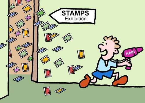 Stamps Exhibition.