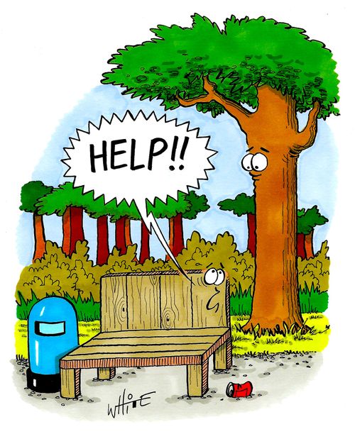 "Help!"