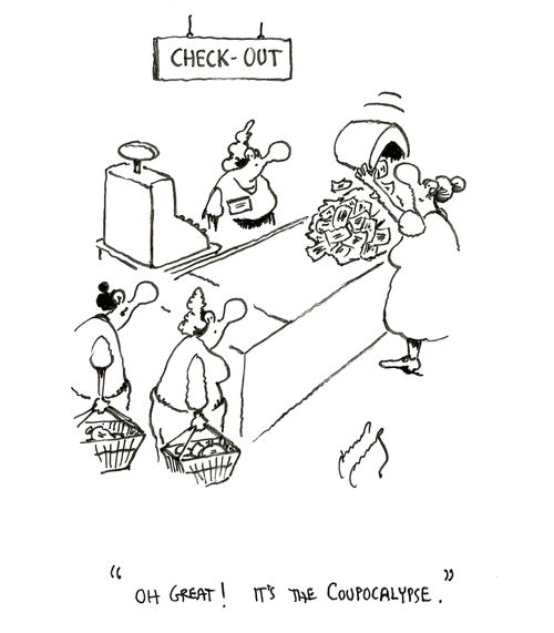 "Oh great! It's the Coupocalypse."