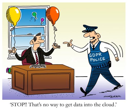'Stop! That's no way to get data into the cloud.'