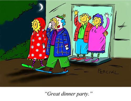 "Great dinner party."