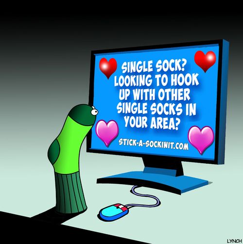 Single socks? Looking to hook up with other single socks in your area?