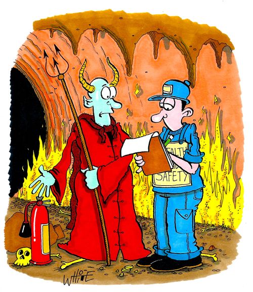 Fire Regulations in Hell