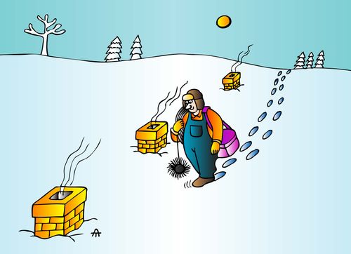 The Winter Chimney Cleaner