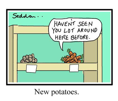 New potatoes