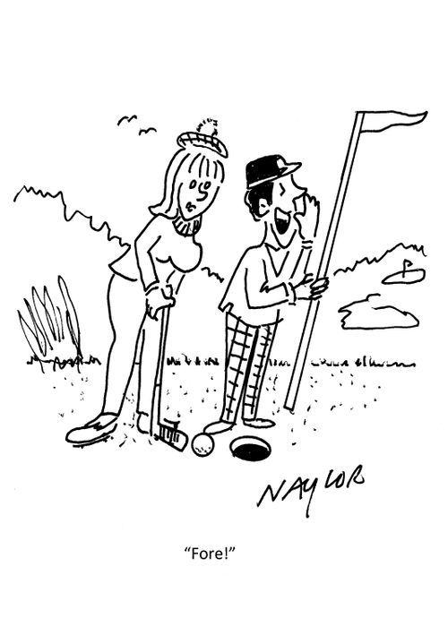 "Fore!"