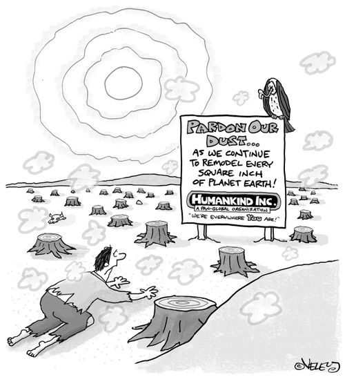 Pardon our dust as we continue to remodel every square inch of planet Earth! 