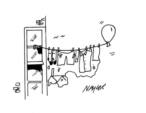 Balloon Washing Line