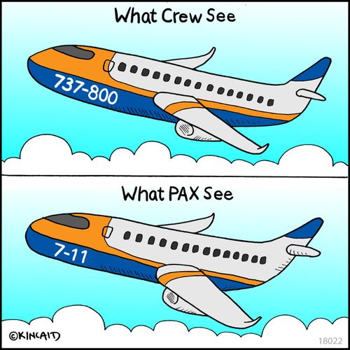 What Passengers See