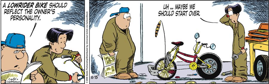 "A lowrider bike should reflect the owner's personality."