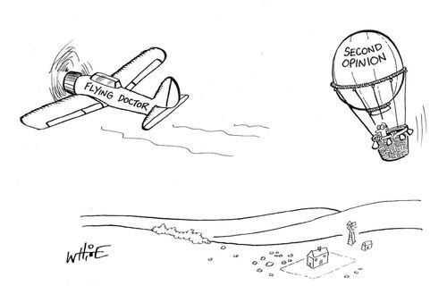 Flying Doctor and the Second Opinion
