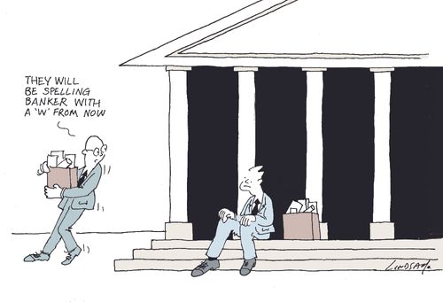 "They will be spelling banker with a 'W' from now."