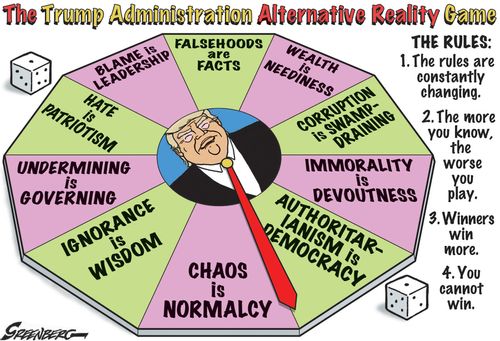 The Trump Administration Alternative Reality Game