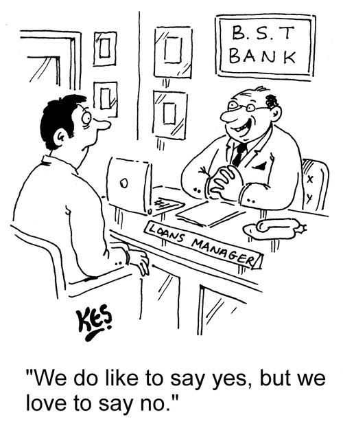 "We do like to say yes, but we love to say no."