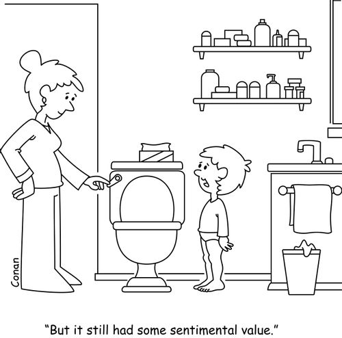 "But it still had some sentimental value."