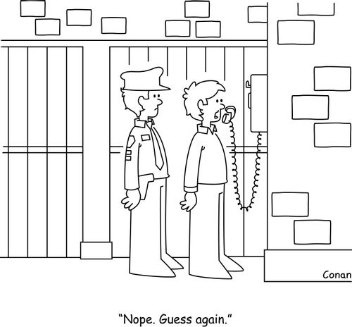 "Nope. Guess again."